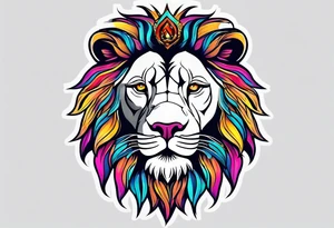 lion of judah tattoo idea