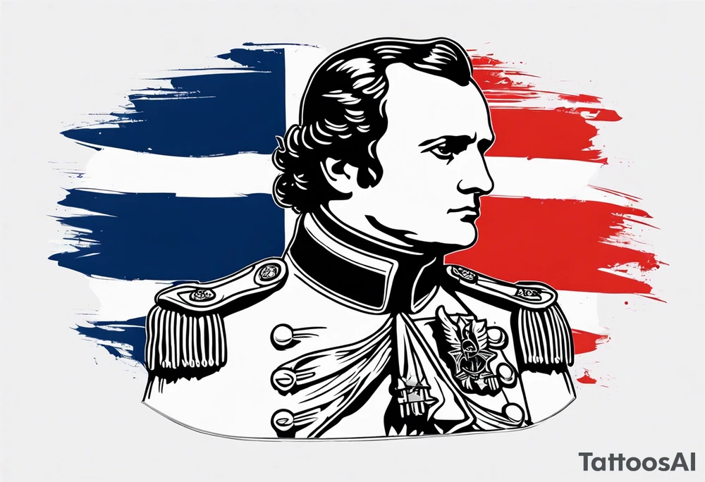 napoleon tattoo with text tattoo idea