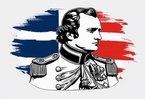 napoleon tattoo with text tattoo idea