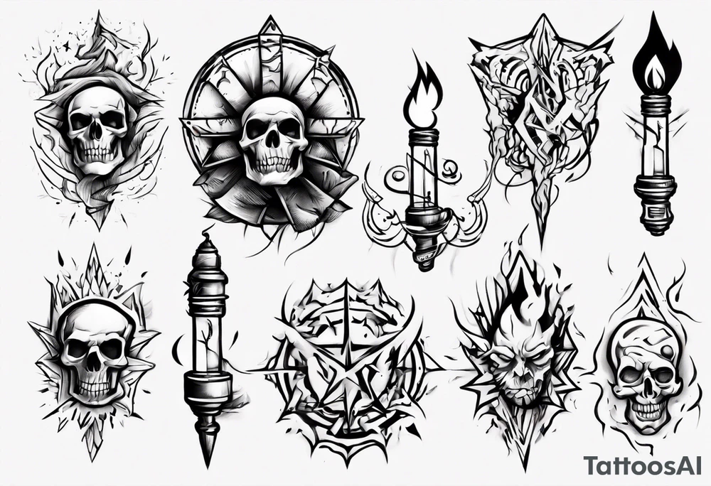 Lighting tattoo idea