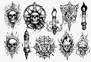 Lighting tattoo idea