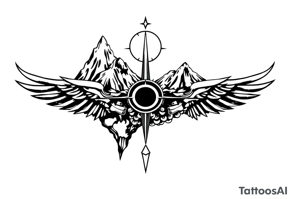 inner balance tattoo idea