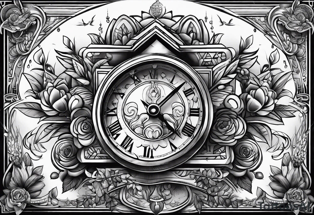 money family time tattoo idea