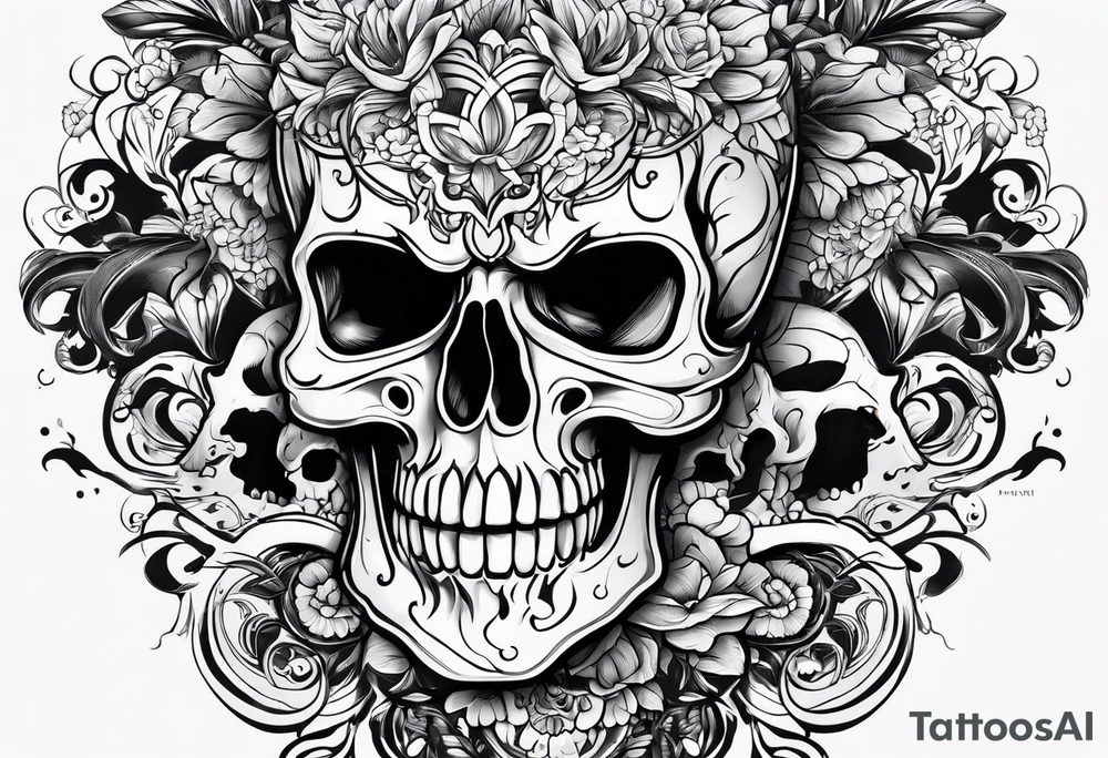 VOLONTÉ SKULL tattoo idea
