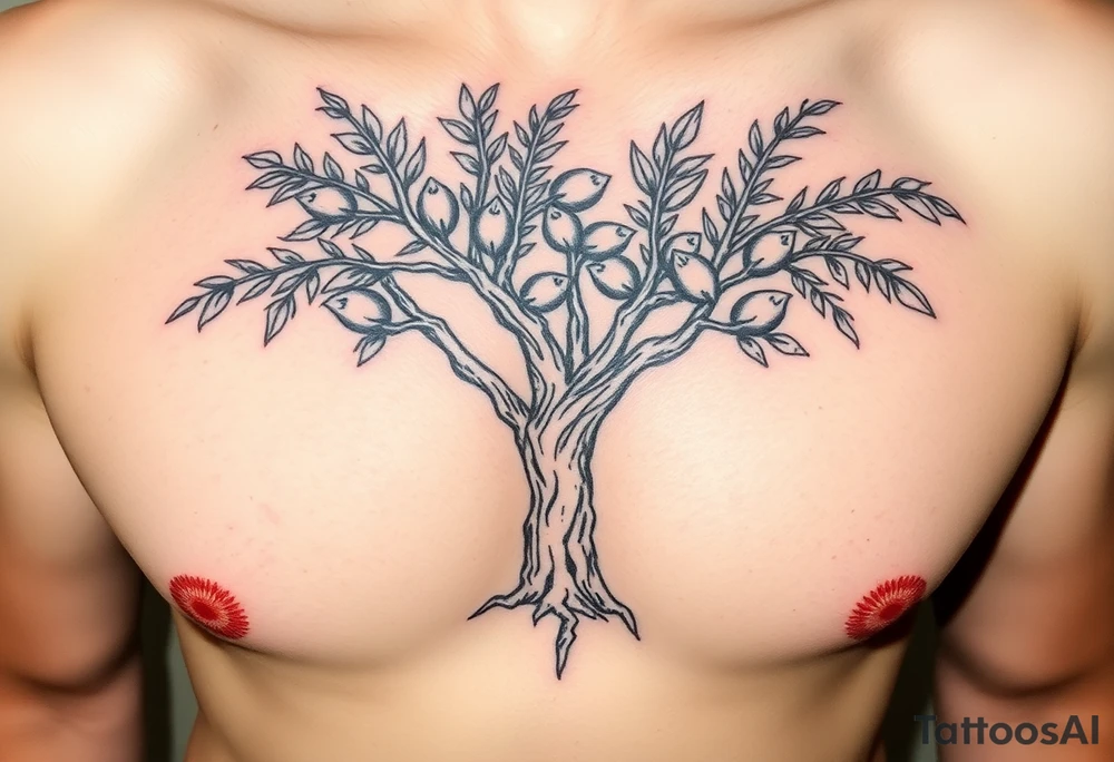 Breadfruit tree in iao valley maui tattoo idea