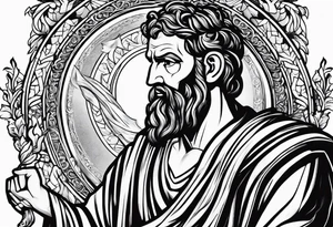 christian the apostle Saul tattoo idea