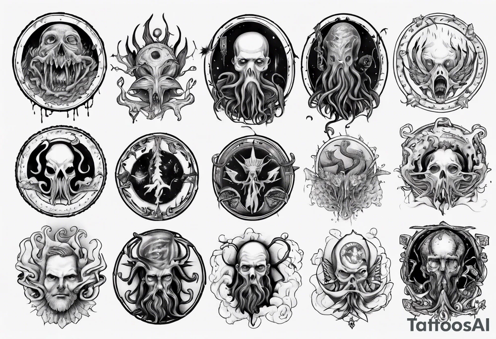 lovecraft madness tattoo idea