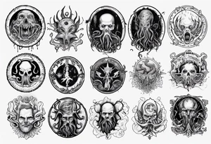 lovecraft madness tattoo idea