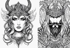 mimir norse mythology tattoo idea