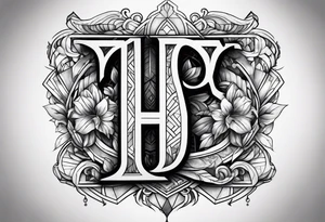 Letters 

ABC tattoo idea