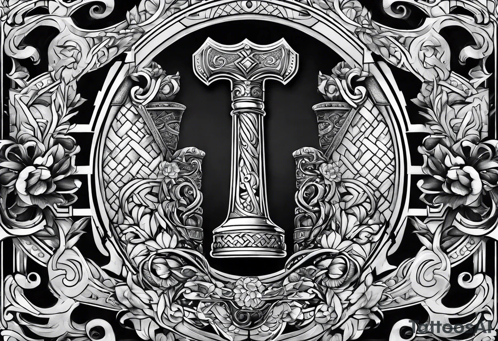 Mjölnir tattoo idea