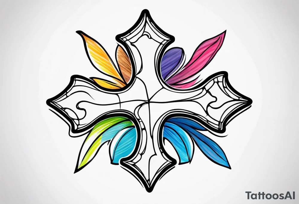 Jigsaw puzzle piece tattoo idea