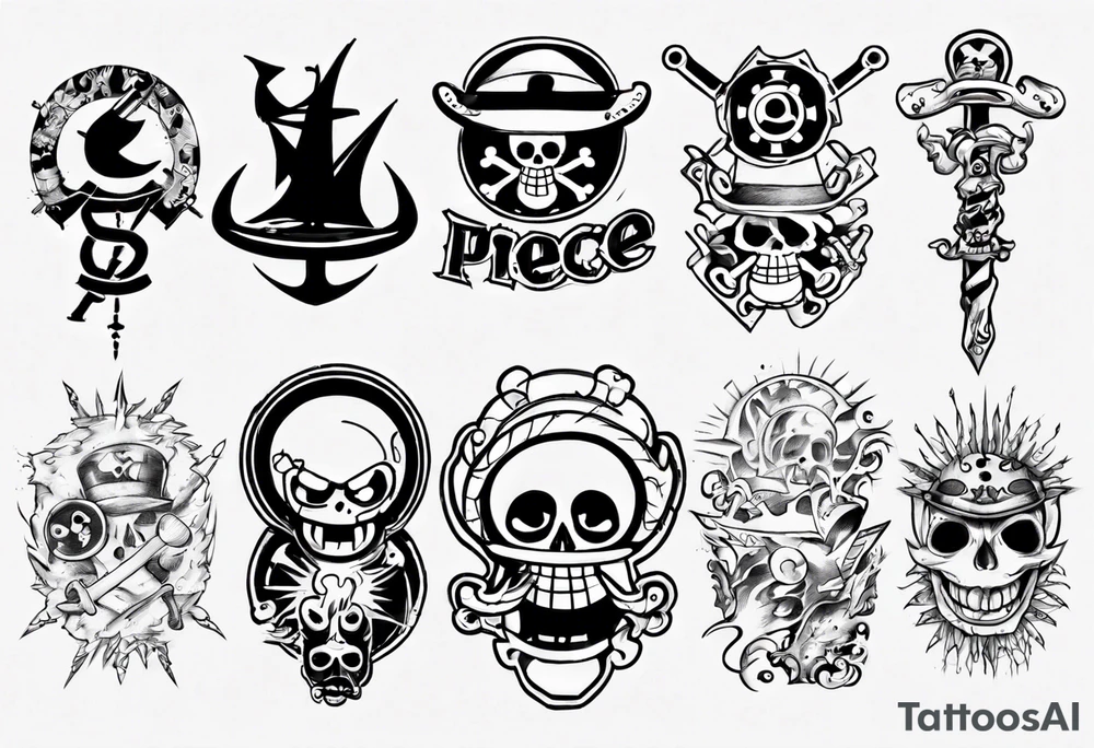 ONE PIECE tattoo idea