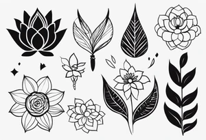 uma palavra com um significado forte e lindo tattoo idea