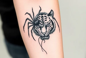 Anansi the spider and the tiger tattoo idea