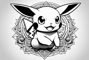 full sleeve tattoo
pokemon tattoo idea