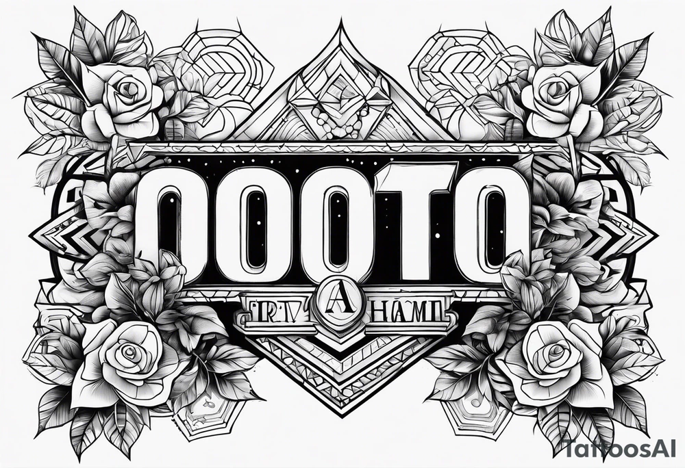 Multiple Children’s name, date of birth, tattoo design tattoo idea