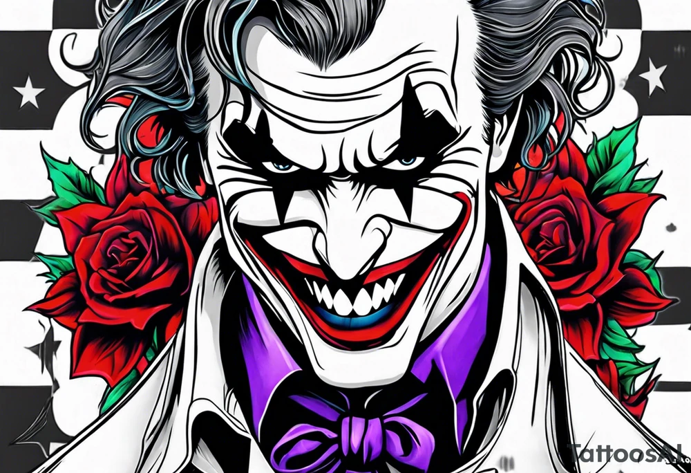 joker tattoo idea