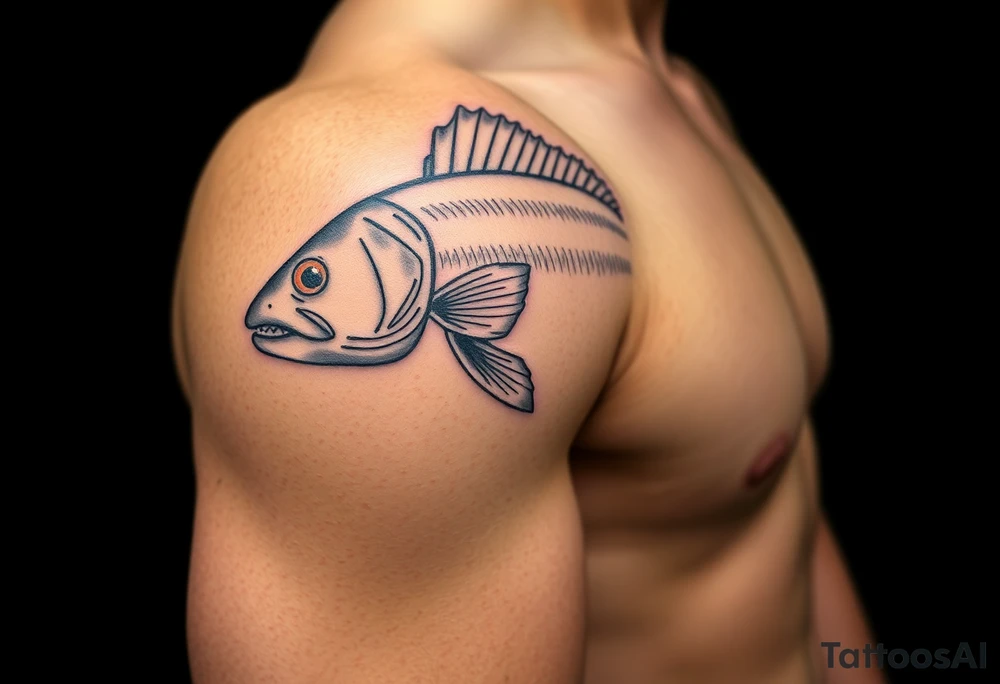 Fishman tattoo idea