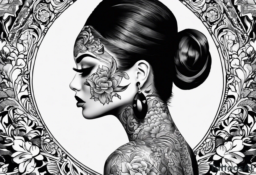 the sayin: "It is what it is", but in acronym form, with a design that represents the saying tattoo idea