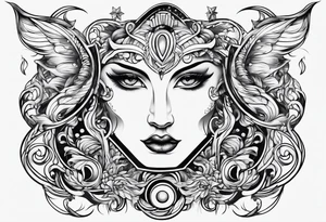 Gemini sign Capricorn sign tattoo tattoo idea