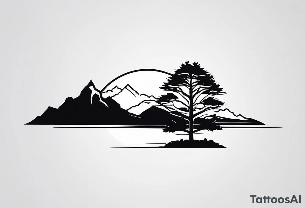 A TINNY TREE tattoo idea