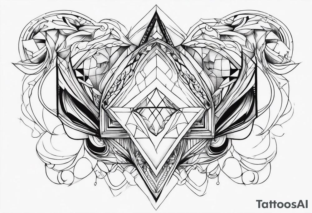 angle tattoo idea