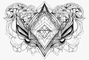 angle tattoo idea