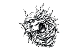 inner balance tattoo idea