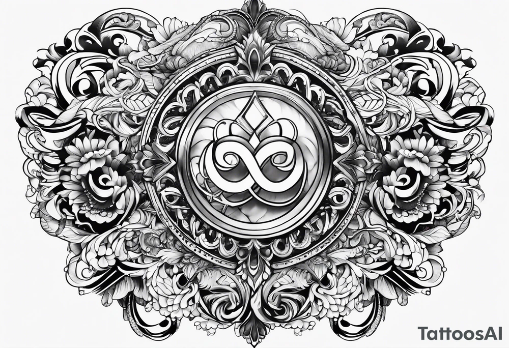 infinity tattoo idea