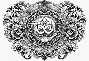 infinity tattoo idea