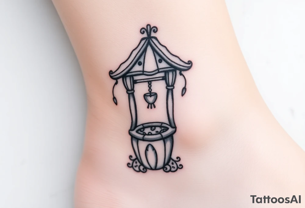 Wishing well tattoo idea