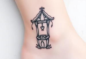 Wishing well tattoo idea