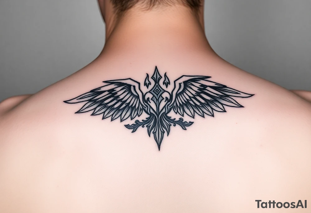 love, courage, free spirit and prosperity tattoo idea