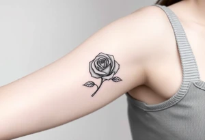 rose tattoo idea