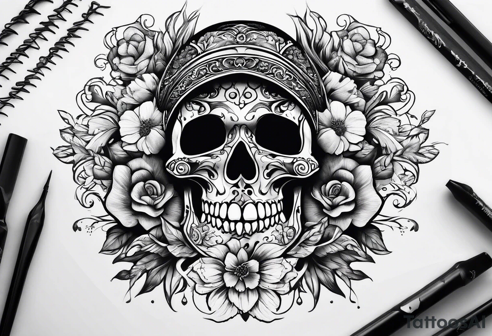 momento mori tattoo idea