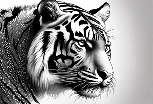 spine tattoo. tiger. needs to fit vertically tattoo idea