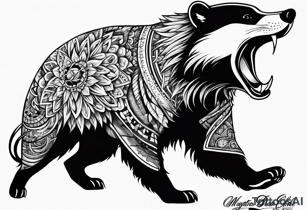 Mc Badger tattoo idea