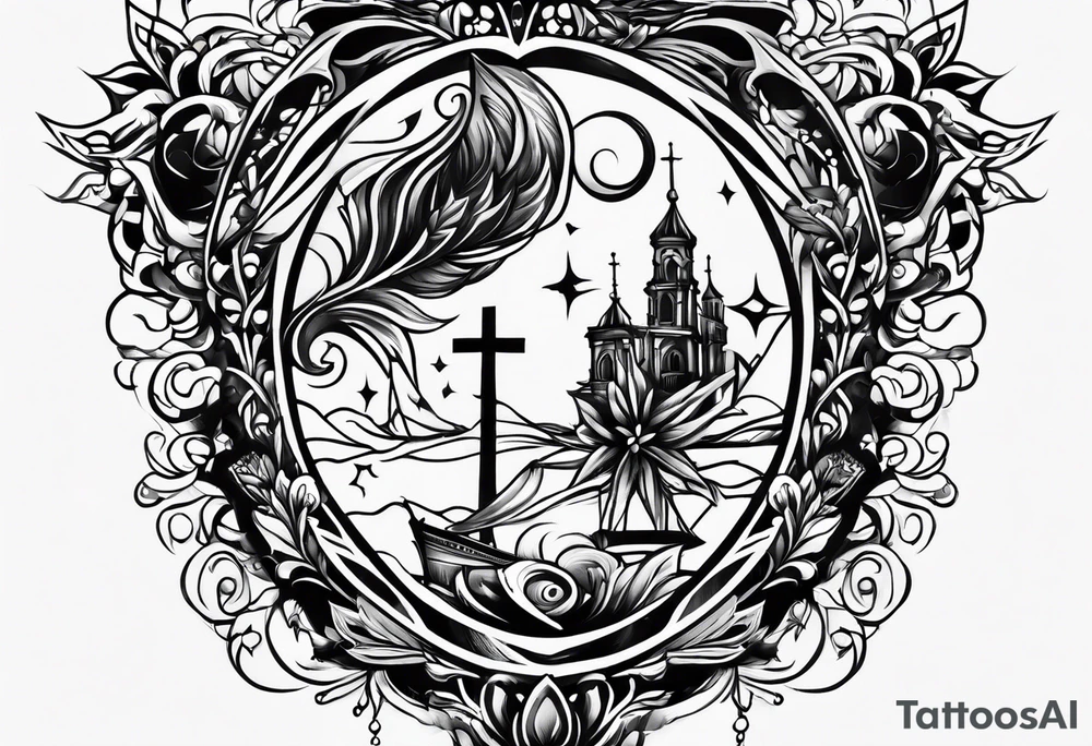 the word saint forearm tattoo tattoo idea