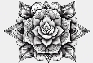 a symbol of firmness of spirit, strength and stability tattoo idea