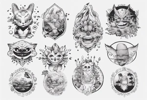 cibo matto tattoo idea