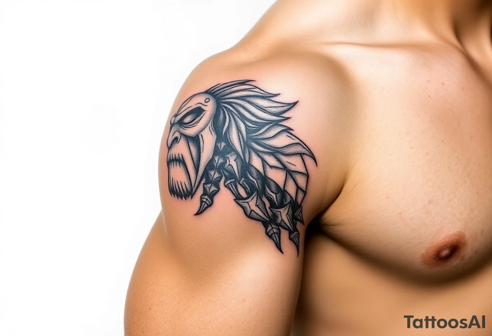 Warrior tattoo tattoo idea