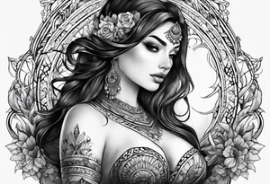 underboob tattoo tattoo idea