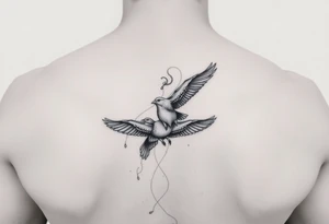 birds tattoo idea