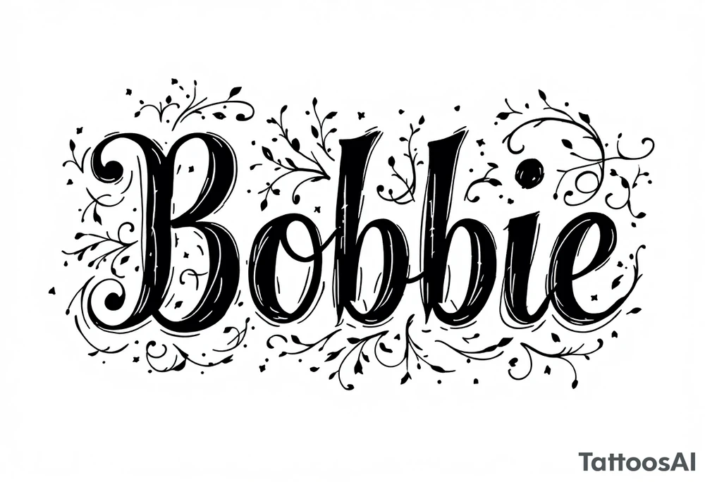 Bobbie tattoo idea