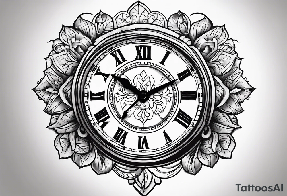 Hayden clock 3:15 and date of birth 13/05/19 tattoo idea