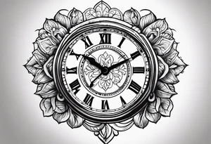 Hayden clock 3:15 and date of birth 13/05/19 tattoo idea