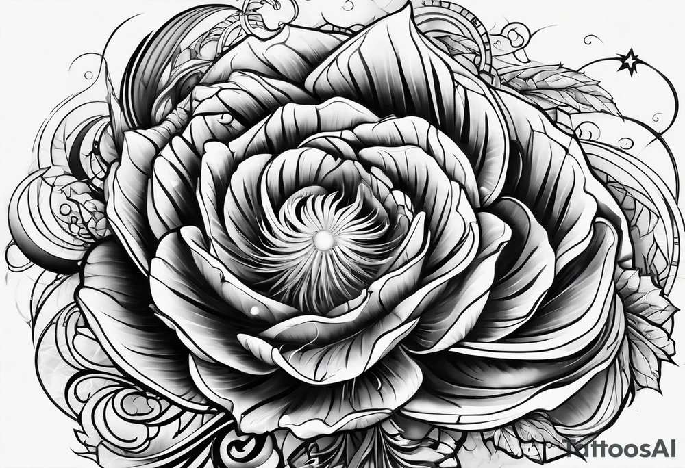 spiral tattoo idea