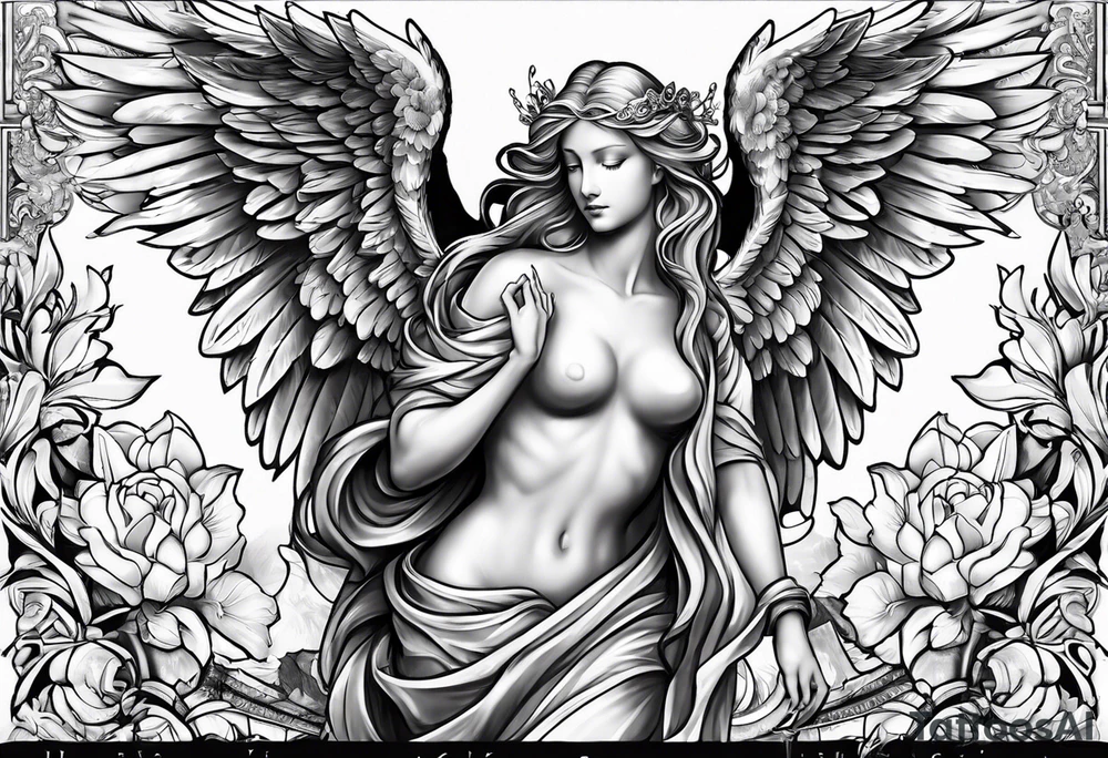 biblically accurate angels tattoo idea
