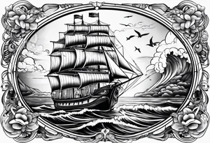 Nautical tattoo idea